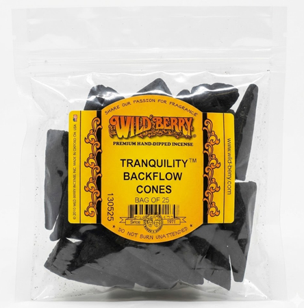 Wildberry Tranquility Back Flow Incense Cones
